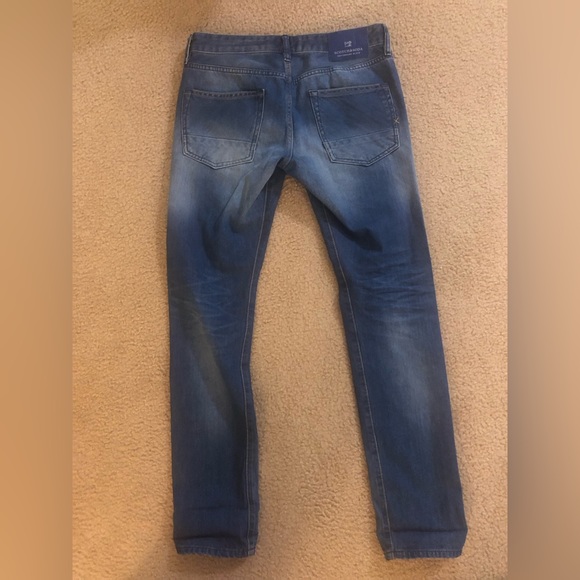 Scotch & Soda Amsterdams Blauw Ralston Slim Skinny Jeans 29 - Picture 6 of 8